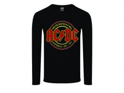 AC/DC High Voltage logo  - camiseta manga larga mujer
